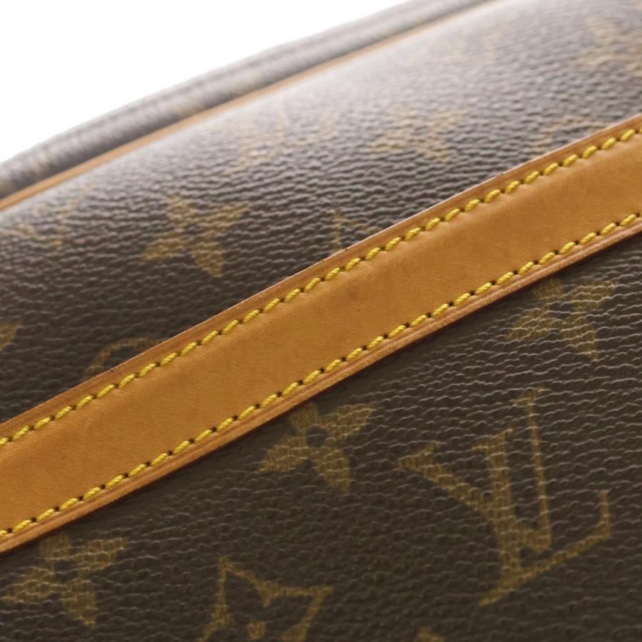 LOUIS VUITTON ルイヴィトン モノグラム リポーターPM ショルダーバッグ ブラウン レザー×PVC M45254 ゴールド金具 LOUIS VUITTON（ルイ・ヴィトン） モノグラム リポーターPM ショルダー