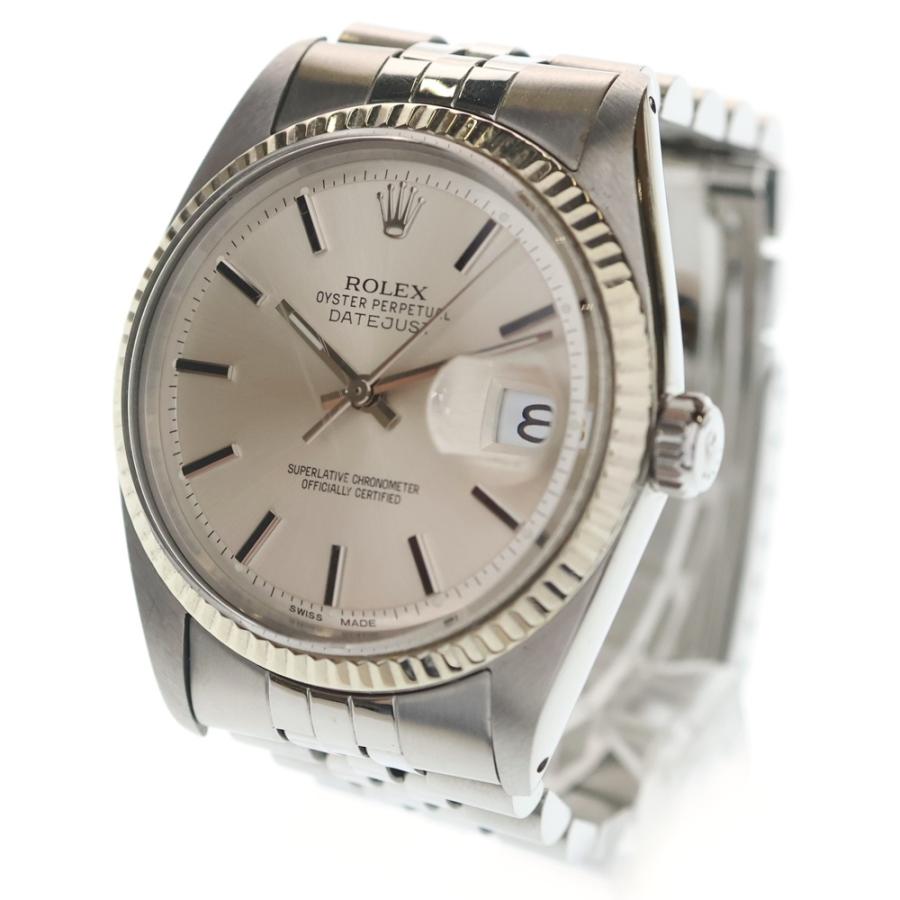 ROLEX（ロレックス） デイトジャスト シルバー文字盤 ステンレス