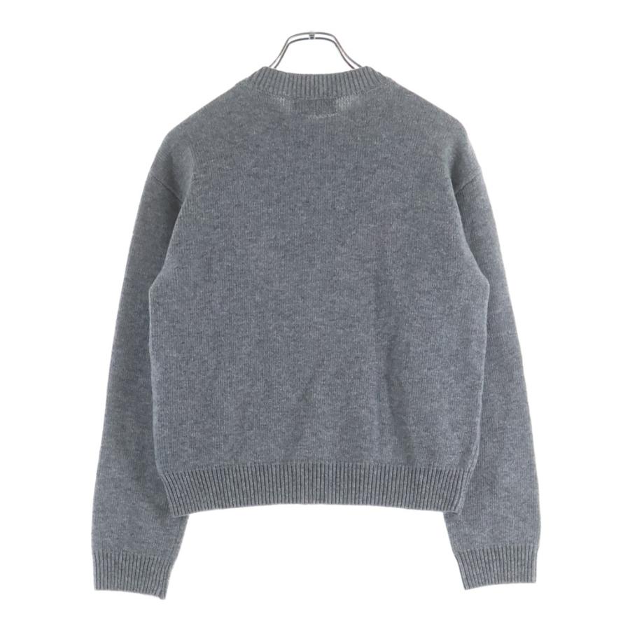 GUCCI グッチ ヒグチユウココラボ 猫モチーフ ニット グレー #S GUCCI（グッチ） ヒグチユウココラボ 猫モチーフ ニット グレー #S