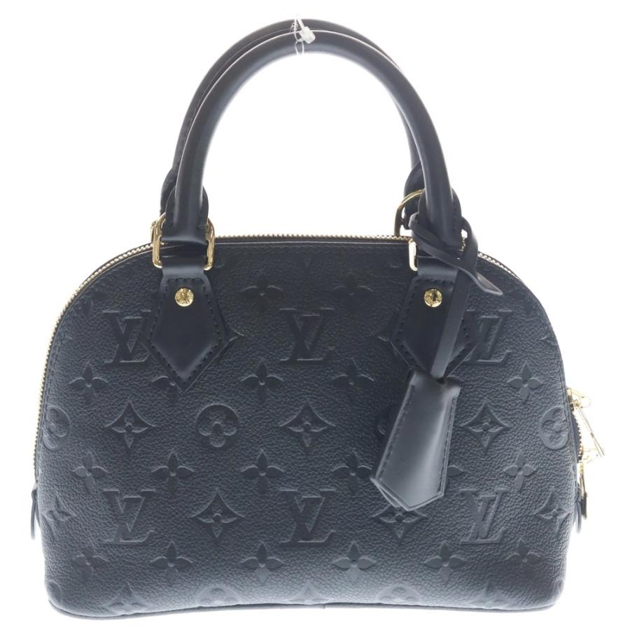 LOUIS VUITTON ルイヴィトン アルマBB モノグラムアンプラント レザー 2WAY ハンド ショルダーバッグ ゴールド金具 ブラック M26409 LOUIS VUITTON（ルイ・ヴィトン） アルマBB モノグラムアンプラント