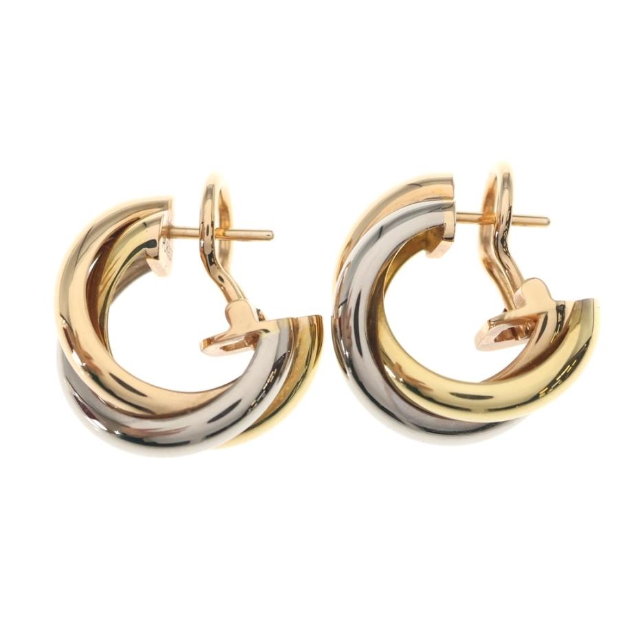 Cartier（カルティエ） トリニティ クラシック ピアス Au750 K18 YG/PG