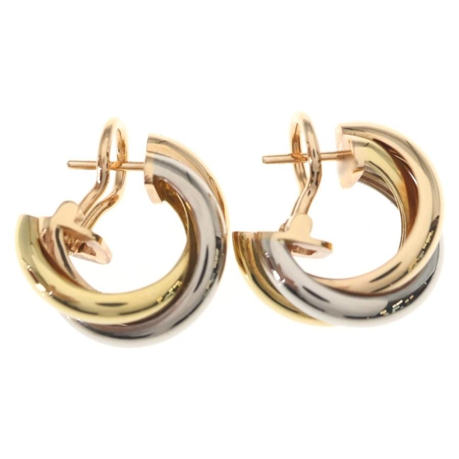 Cartier（カルティエ） トリニティ クラシック ピアス Au750 K18 YG/PG