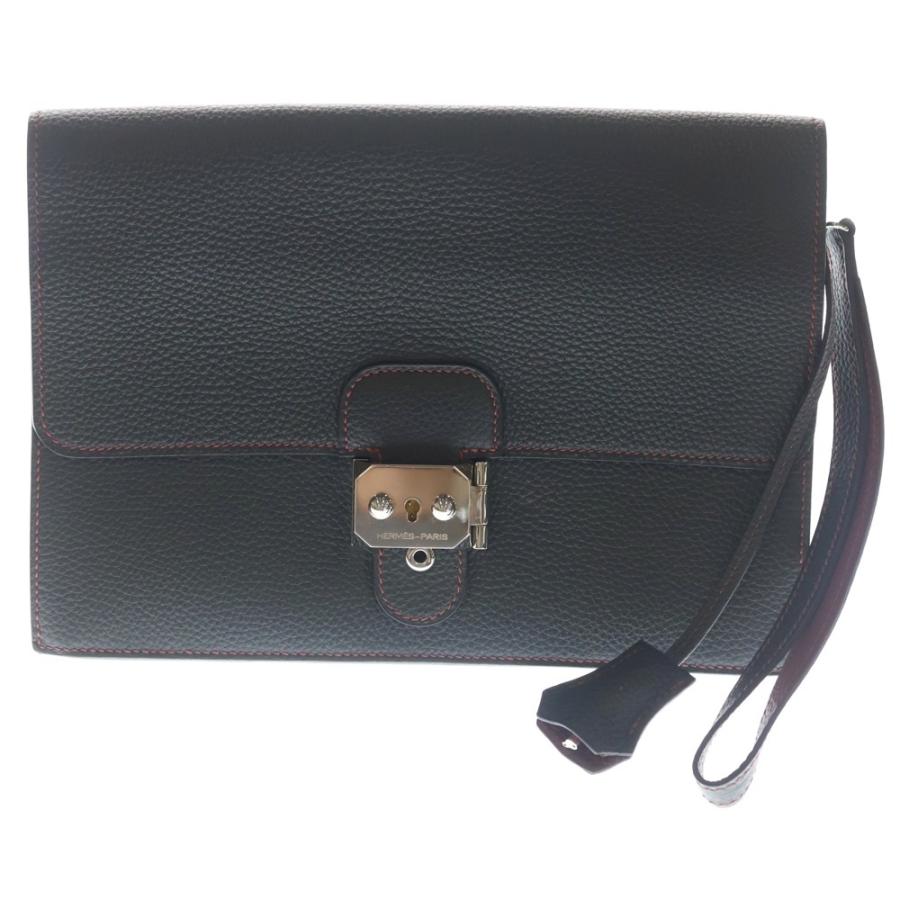 HERMES（エルメス） サックアデペッシュ24 トゴ レザー クラッチ