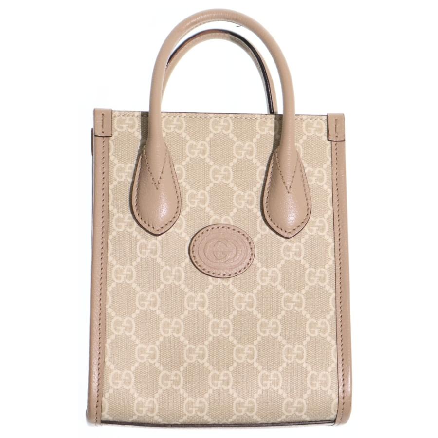 GUCCI（グッチ） インターロッキングG ミニトートバッグ ショルダー