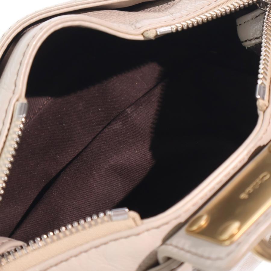 【✨極美品✨】クロエ パディントン ハンドバッグ ミニ ベージュ Chloe（クロエ） パディントン ミニ ハンドバッグ ベージュ レザー