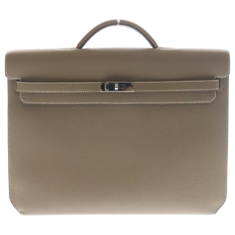 HERMES（エルメス） ケリーデペッシュ36 エトゥープ トゴ レザー 