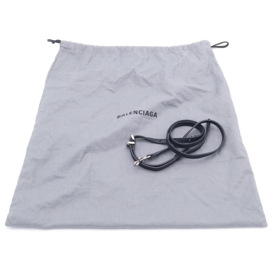 BALENCIAGA バレンシアガ ロデオ ミニ ショルダーバッグ ハンドバッグ 2way ブラック レザー 848712 シルバー金具 レディース_5