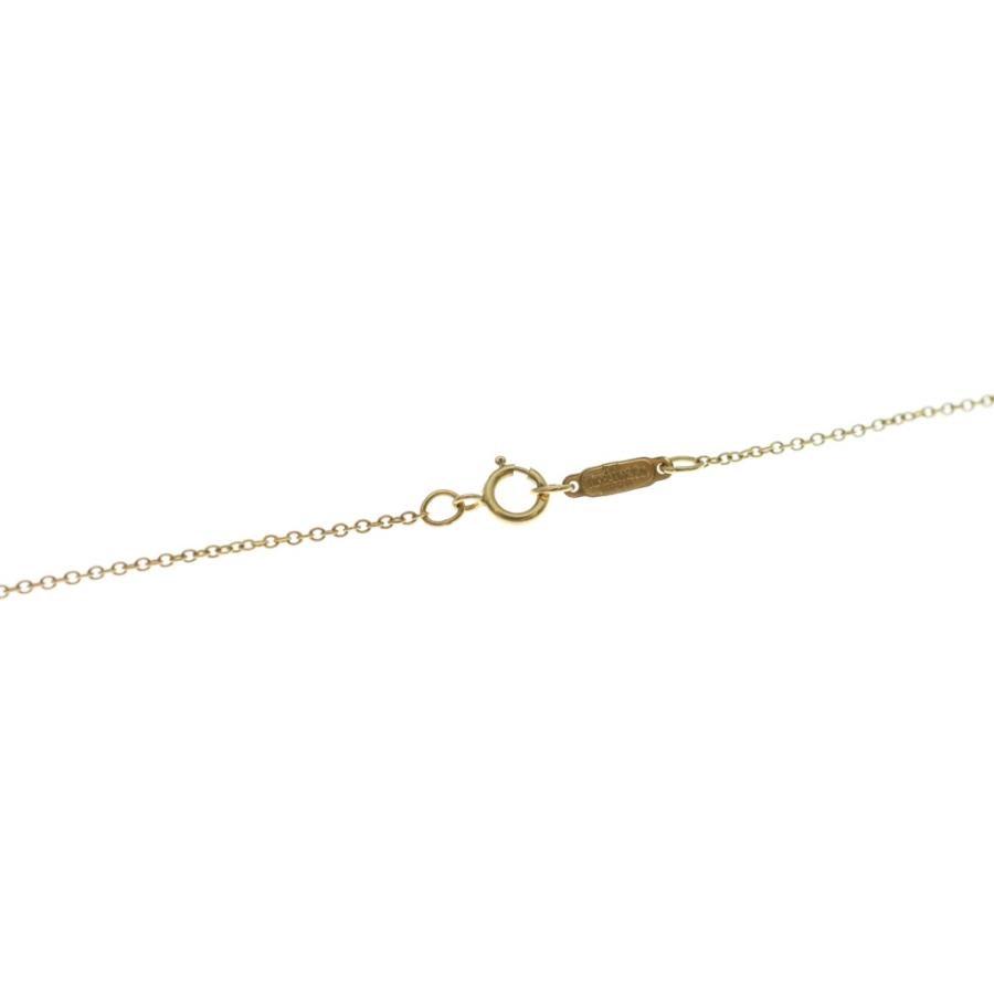 TIFFANY & Co.(ティファニー) スモールクロス ダイヤ ネックレス ペンダント チェーン ゴールド Au750 レディース_3