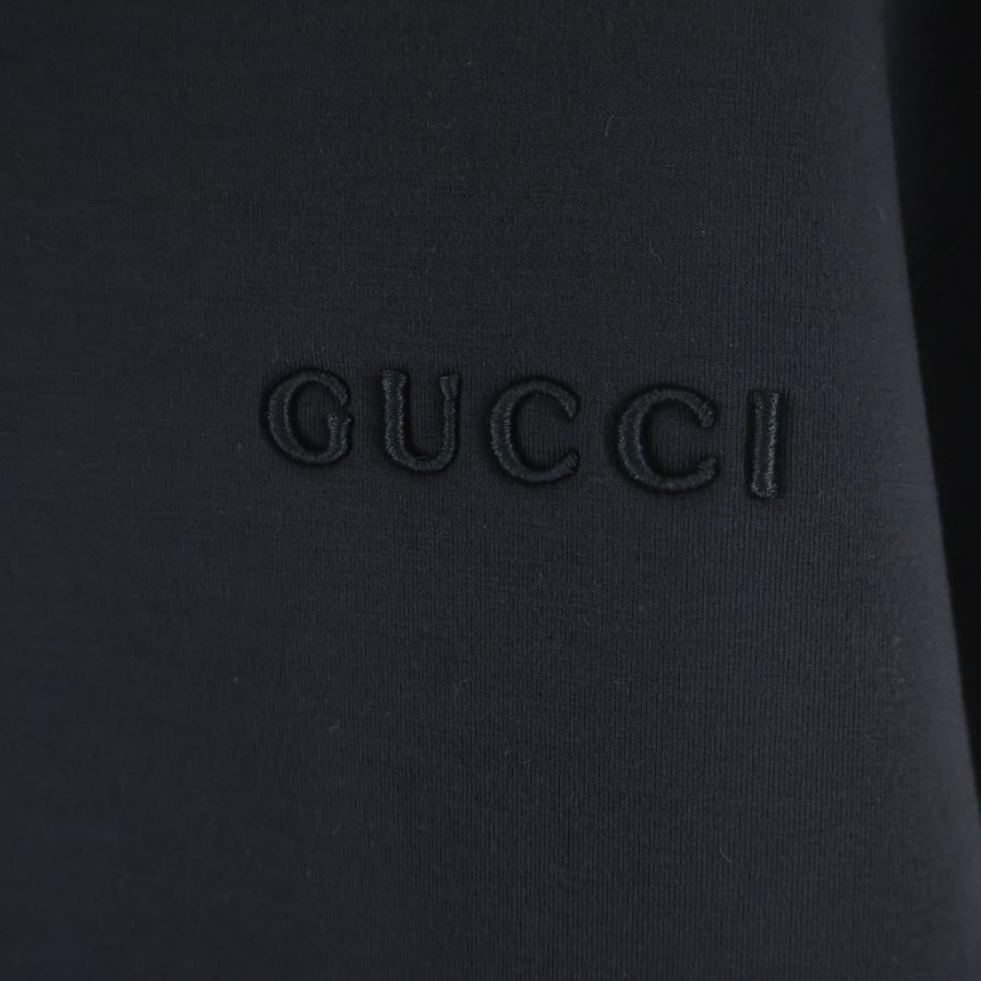 GUCCI（グッチ） ロゴ刺繍 プルオーバー スウェット パーカー