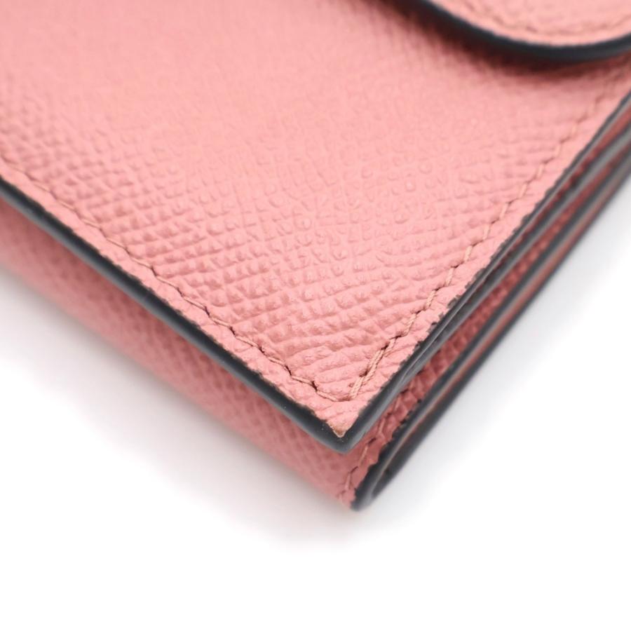 DIOR ディオール サドル レザー ロータスウォレット 三つ折り財布