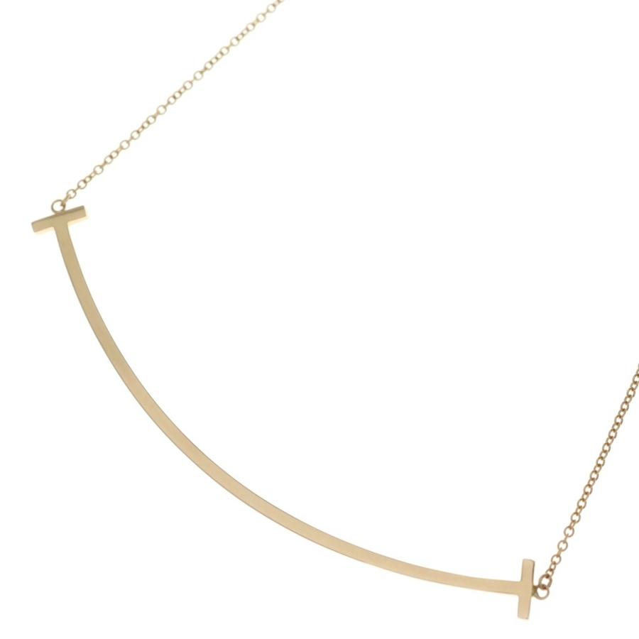 Tiffany ティファニー　チェーン　ネックレス　幅太め TIFFANY&Co.（ティファニー） TIFFANY & Co.(ティファニー) Tスマイル