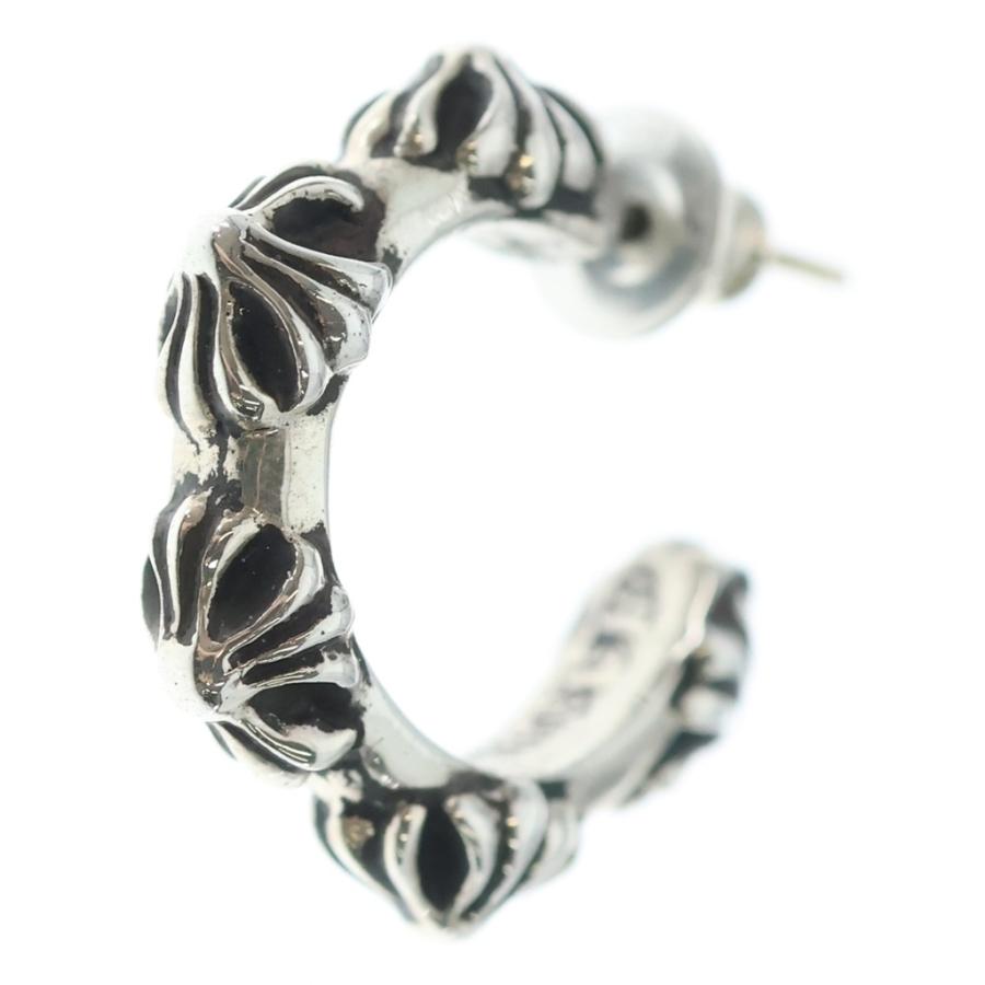 CHROME HEARTS（クロムハーツ） HOOP CROSS クロスバンド フープピアス