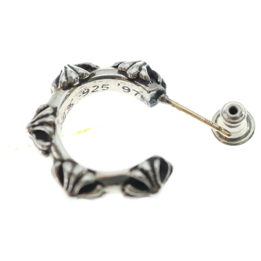 CHROME HEARTS（クロムハーツ） HOOP CROSS クロスバンド フープピアス
