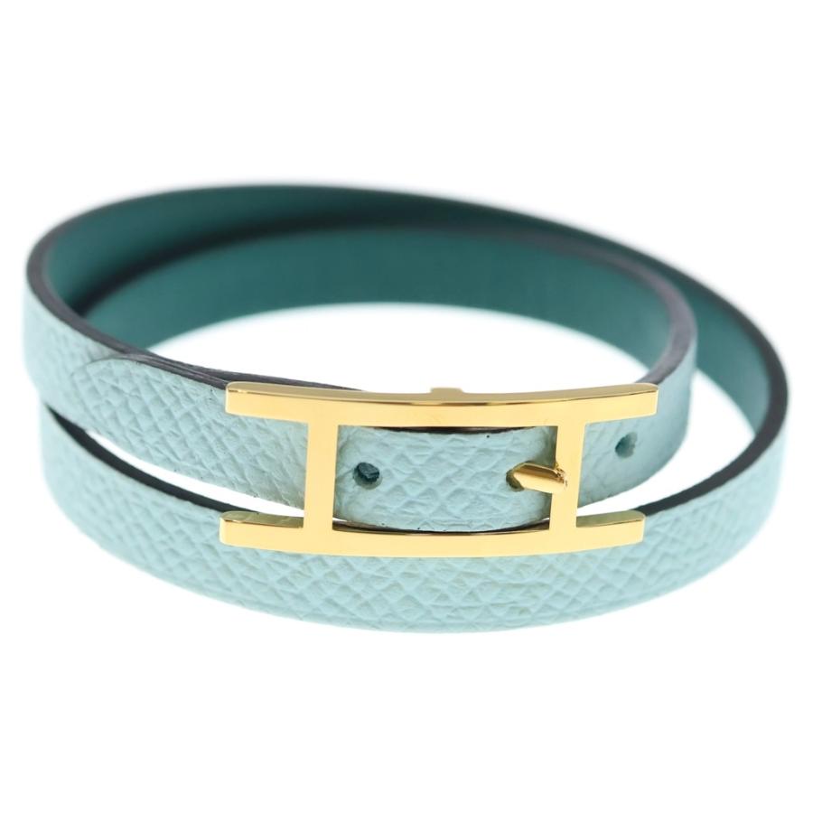 HERMES（エルメス） ビーアピ ドゥブルトゥール レザー 2連 