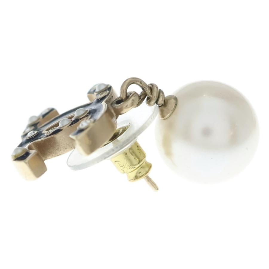 CHANEL（シャネル） ココマーク フェイクパール GP ピアス 07A