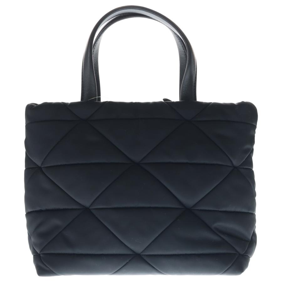 PRADA ブラック キルティング ハンドバッグ PRADA（プラダ） テスート キルティング 2WAYバッグ ハンドバッグ