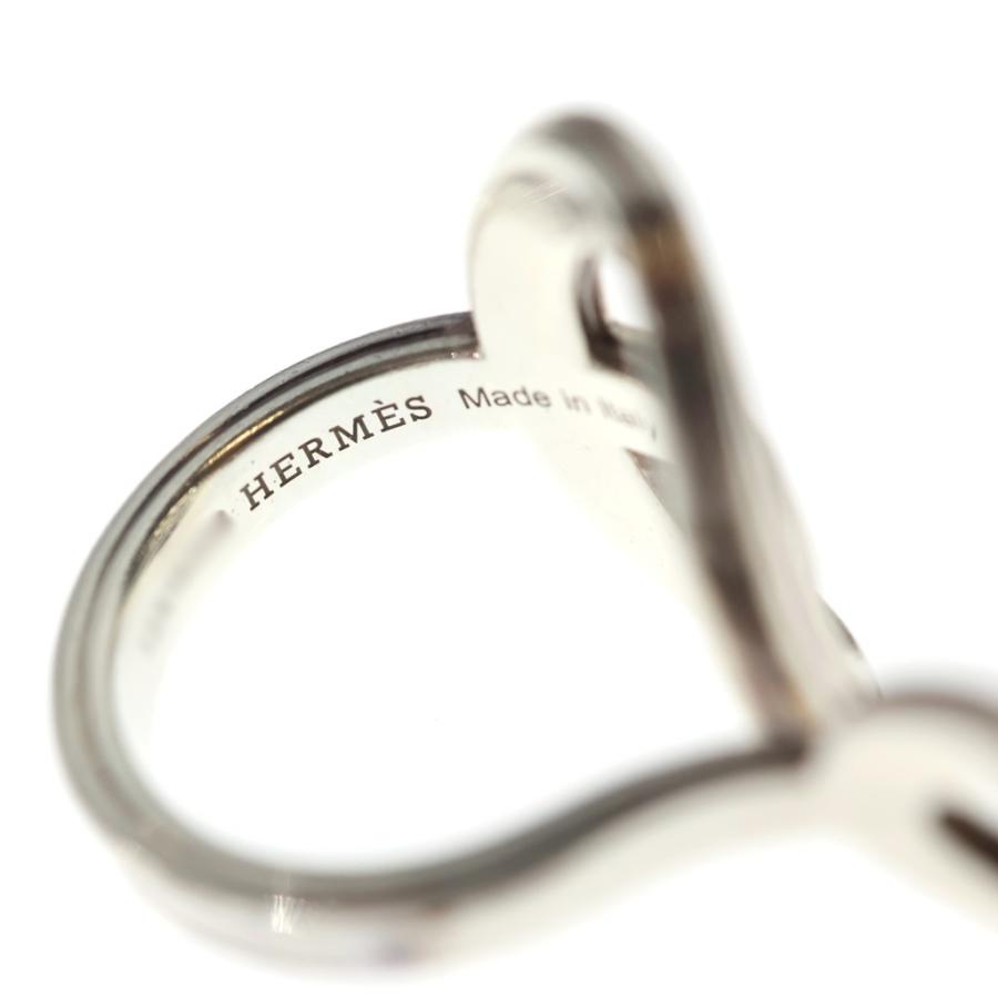 HERMES（エルメス） シェーヌダンクル24 ダブルリング シルバー