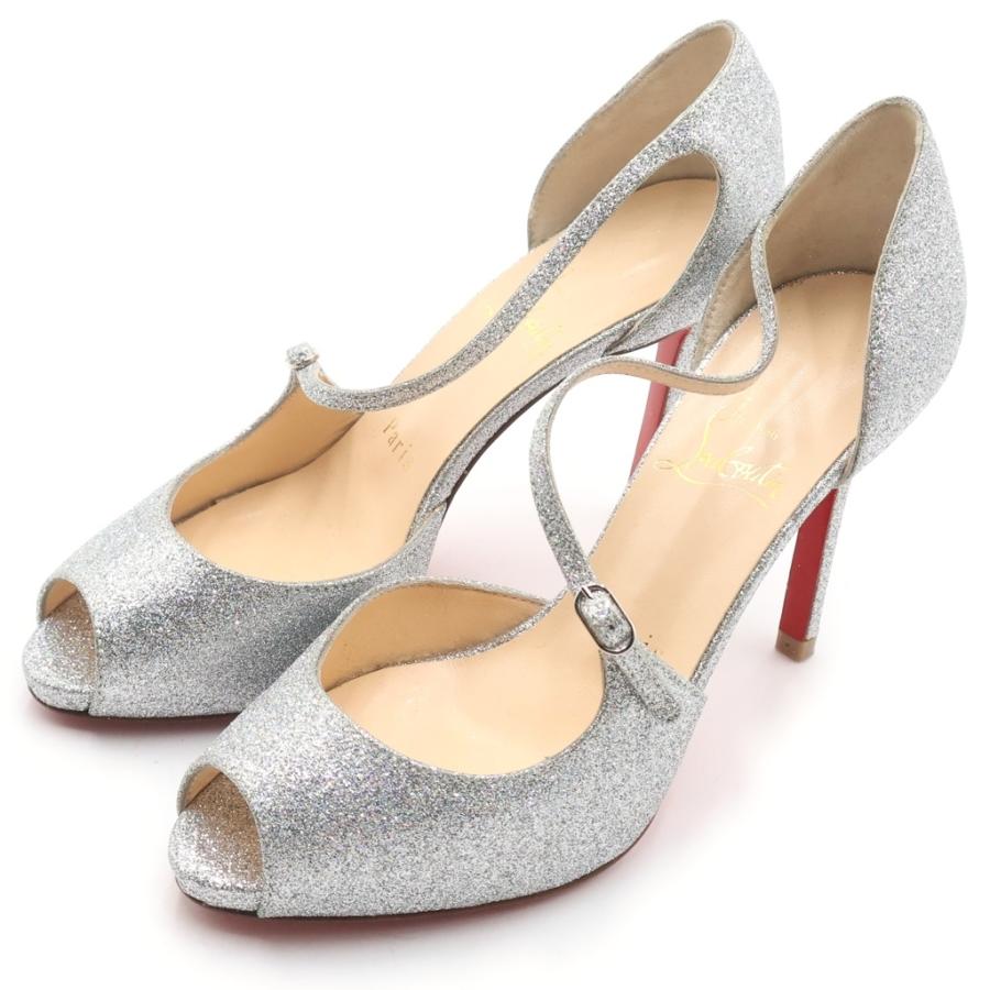 Christian Louboutin（クリスチャンルブタン） グリッターラメヒール