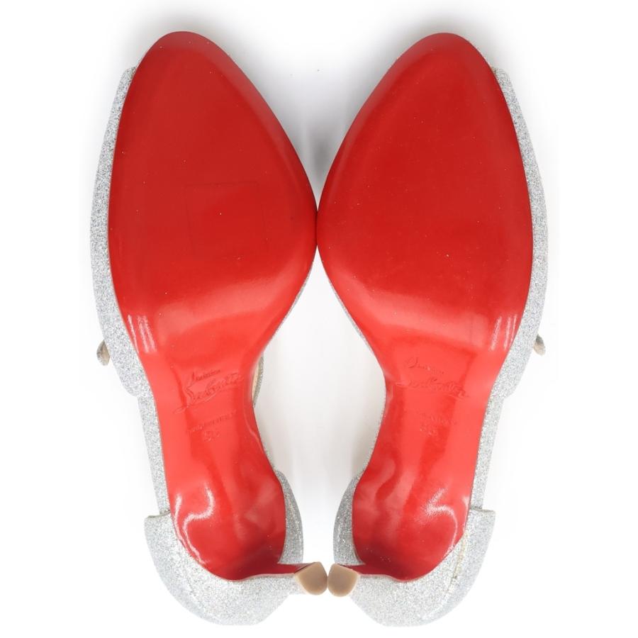 Christian Louboutin（クリスチャンルブタン） グリッターラメヒール