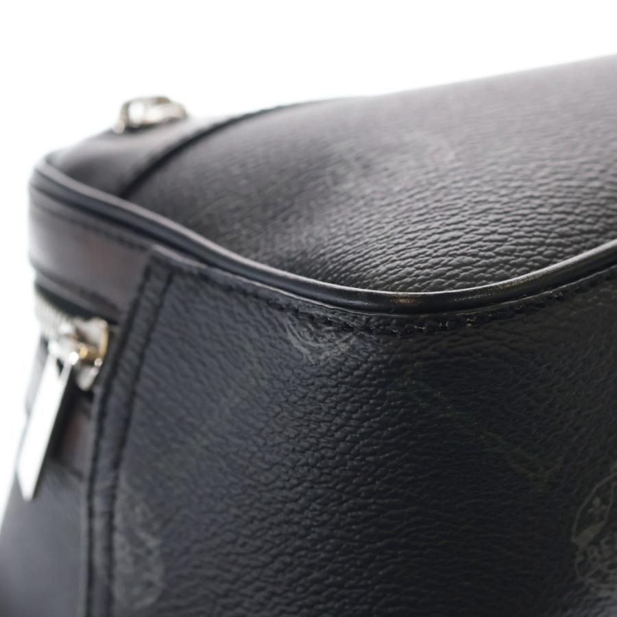 美品　Berluti ボディバッグ ブラック Berluti（ベルルッティ） シグネチャー ボディバッグ ウエストバッグ
