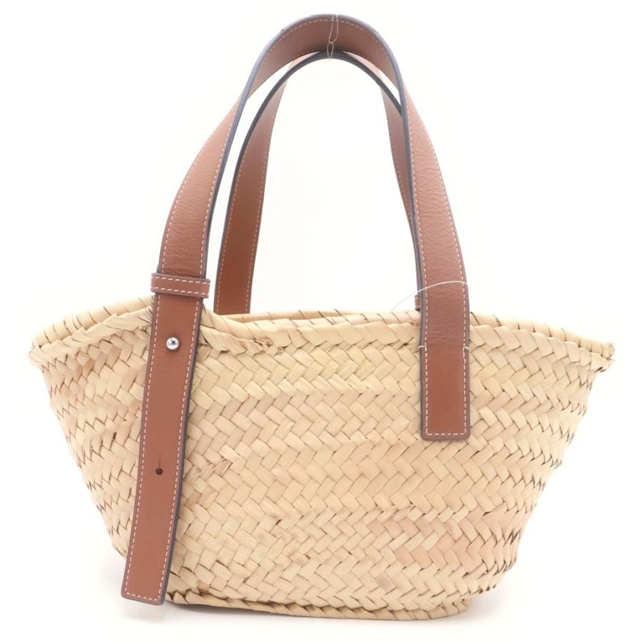 LOEWE（ロエベ） アナグラム ハンドバッグ カゴバッグ ブラウン