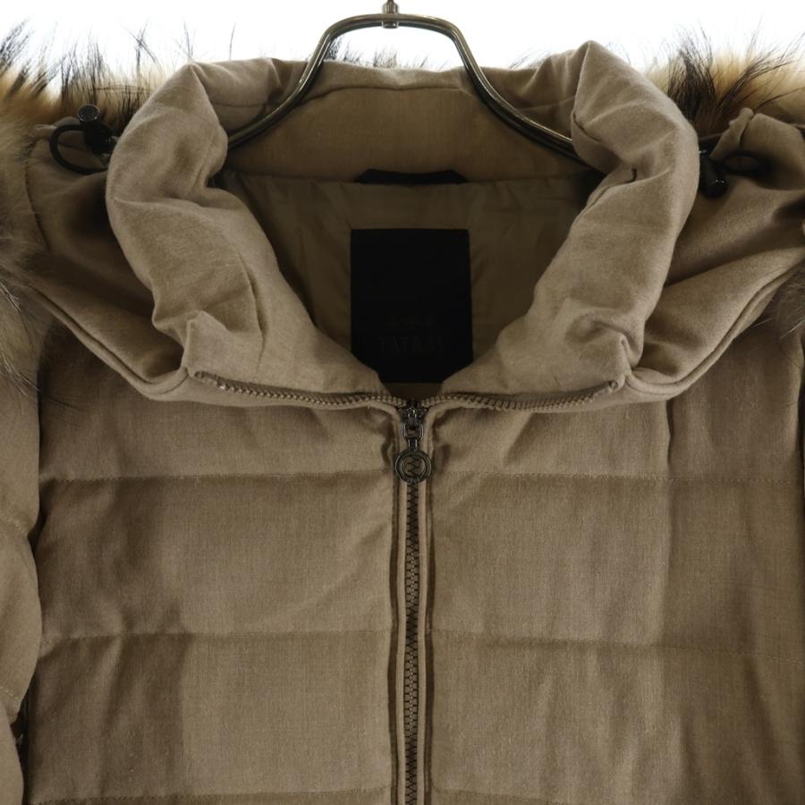 TATRASタトラス02 ラビアナ M キャメル ウール ダウンジャケット TATRAS（タトラス） LAVIANA DOWN JACKET ラヴィアナ ダウンジャケット