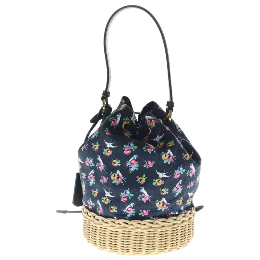 PRADA かごバッグ 2way ショルダー PRADA（プラダ） 2WAY かごバッグ ハンドバッグ ショルダーバッグ