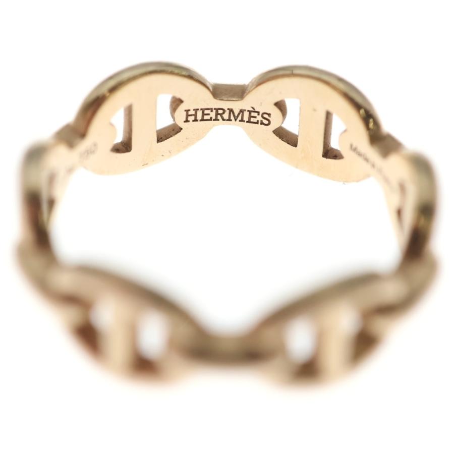 HERMES（エルメス） アンシェネPM リング 指輪 K18PG ピンクゴールド