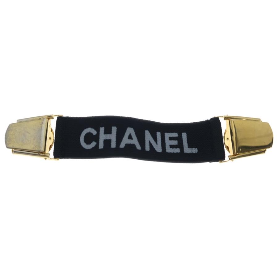 シャネル　CHANEL アームバンド CHANEL（シャネル） ココマーク アームバンド ブラック ゴールド金具