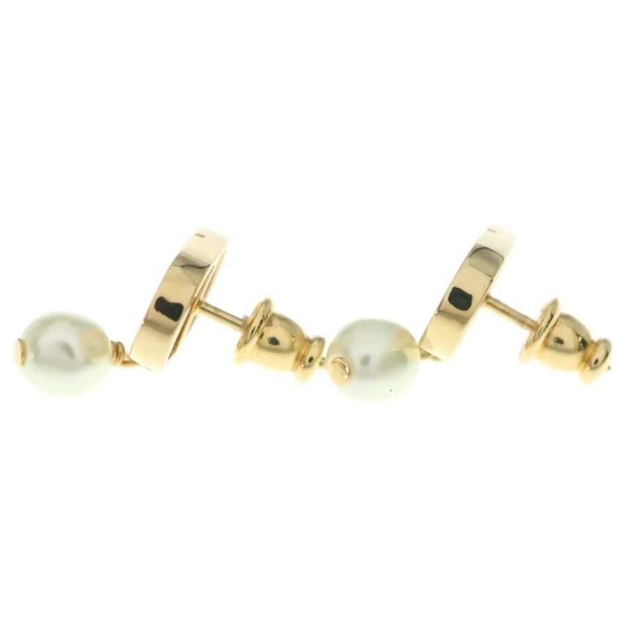 Dior CDロゴ パール ピアス 片耳用 Christian Dior（クリスチャン・ディオール） CDロゴ パール ピアス GP