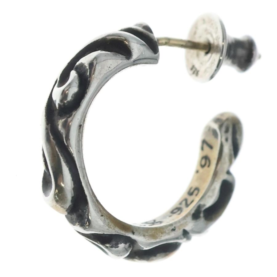 CHROME HEARTS（クロムハーツ） HOOP SCROOL スクロール フープピアス