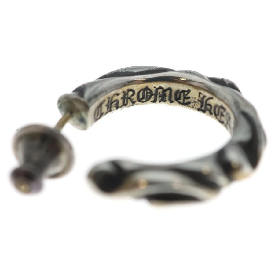 CHROME HEARTS（クロムハーツ） HOOP SCROOL スクロール フープピアス