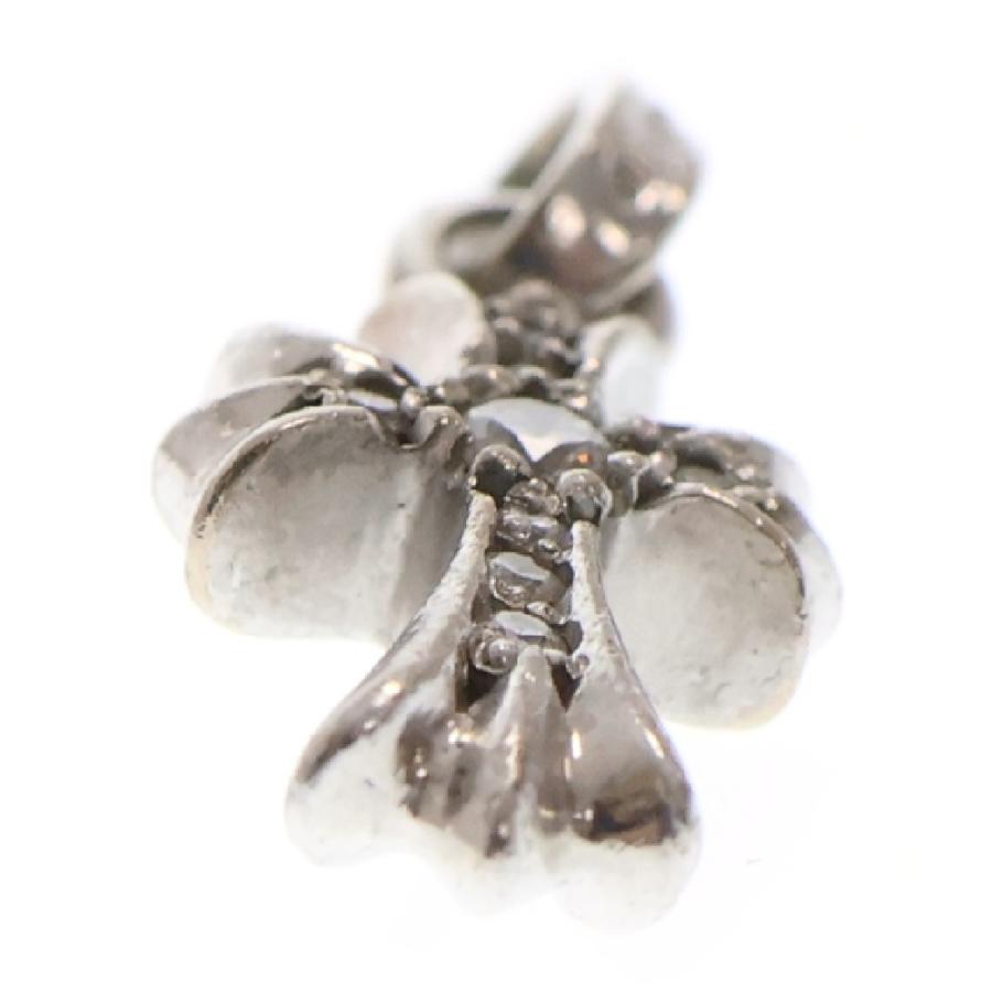 CHROME HEARTS クロムハーツ 18KWG CRS BBYFAT P/DIA ベイビー CHROME HEARTS クロムハーツ 18KWG CRS BBYFAT P/DIA ベイビー