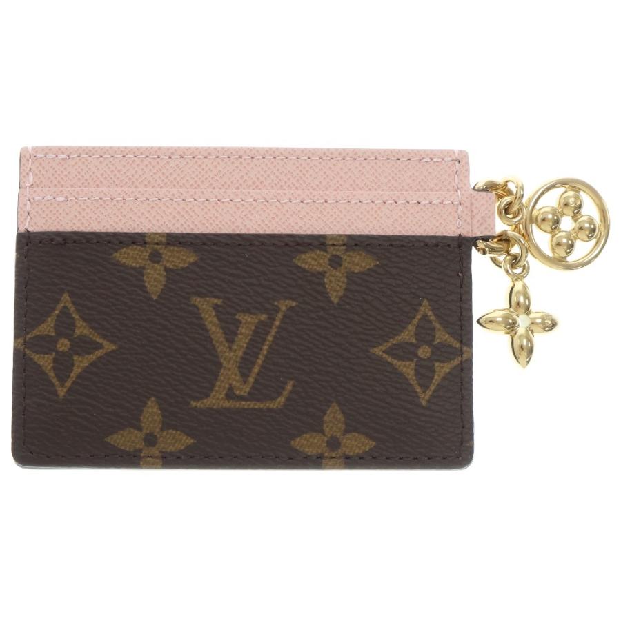 LOUIS VUITTON ルイヴィトン モノグラム ポルトカルトLVチャーム LOUIS VUITTON ルイヴィトン モノグラム ポルトカルトLVチャーム