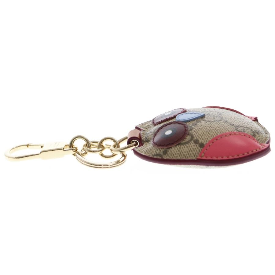 GUCCI（グッチ） アウル シェイプ バッグチャーム マルチカラー PVC