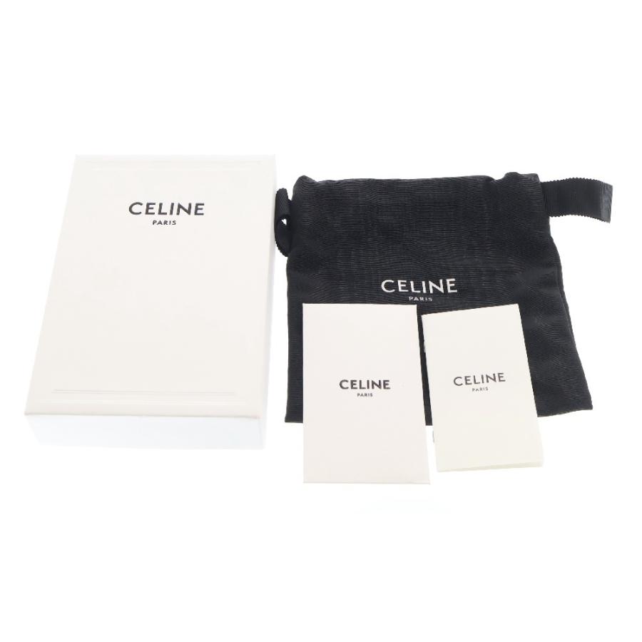 CELINE（セリーヌ） トリオンフ カードホルダー ジップ付き ブラウン