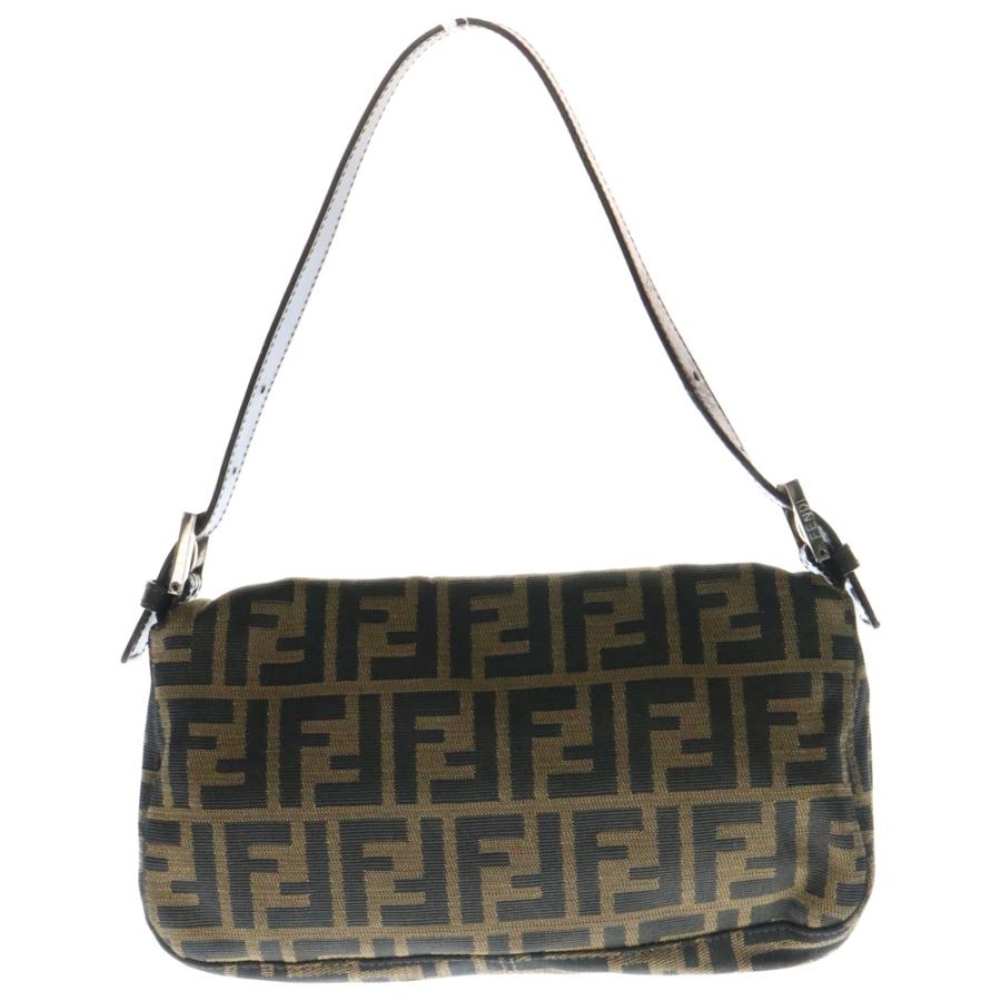 FENDI フェンディ ズッカ柄 マンマバケット ワンショルダー 