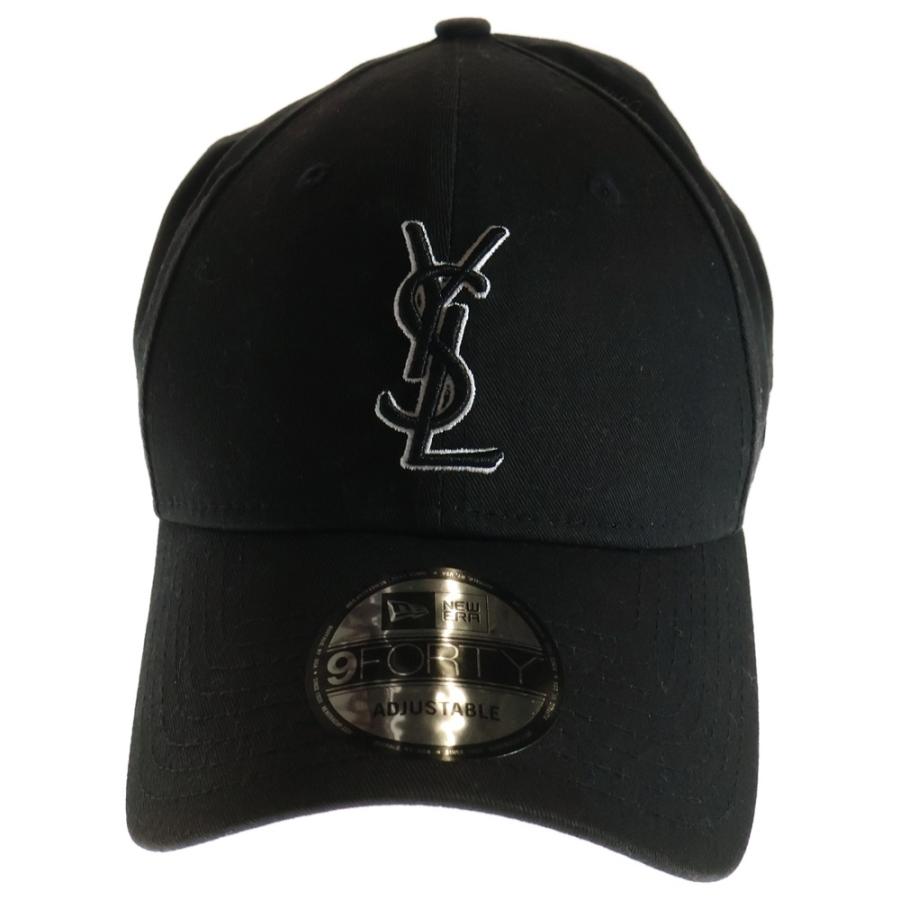 SAINT LAURENT PARIS サンローランパリ ×ニューエラコラボ YSLロゴ