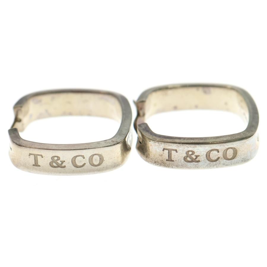 Tiffany & Co. シルバー フープピアス TIFFANY&Co.（ティファニー） 925シルバー フープピアス エルサ