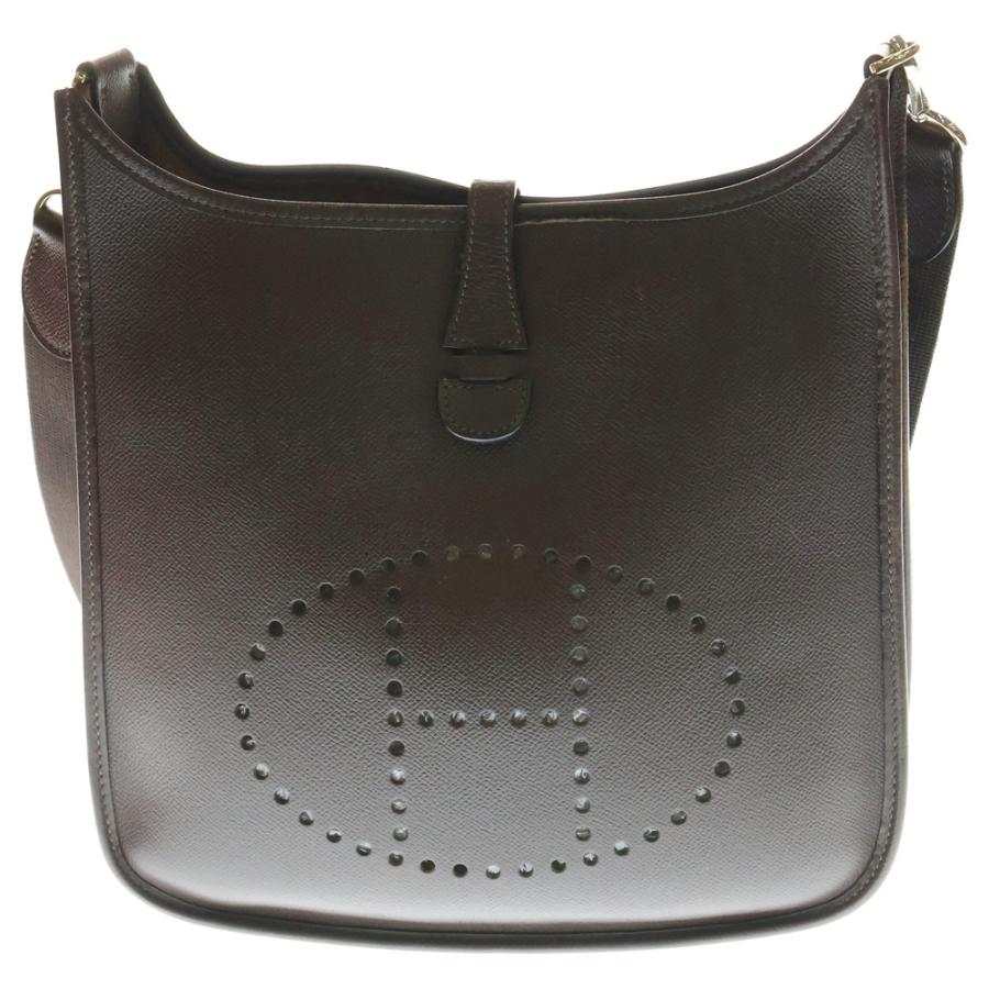HERMES（エルメス） エブリン PMブラウン エプソン ショルダーバッグ