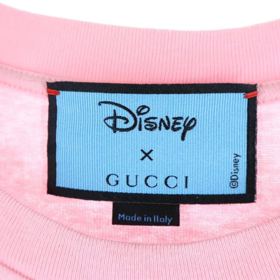 GUCCI（グッチ） 21SS ×Disney ドナルドダック ロゴ刺繍 クルーネック
