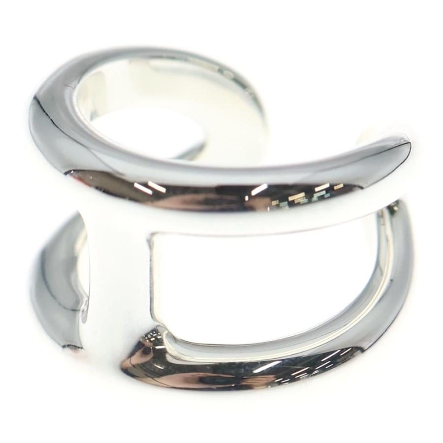 新品 HERMÈS エルメス オスモズ シルバー リング 希少 PM54 新品未使用 レア HERMES エルメス オスモズ リング PM 54 シルバー