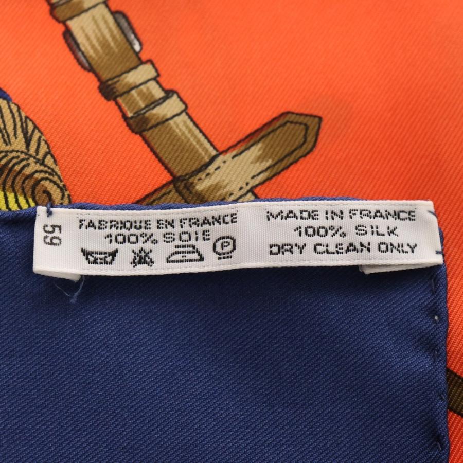 HERMES（エルメス） カレ90 TheRoyalHongKongJokeyClcb シルクスカーフ