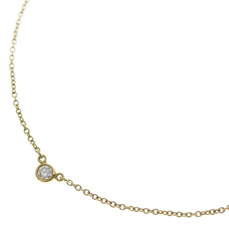 Tiffany & Co. Au750 バイザヤード　ネックレス ティファニー バイザヤード ネックレス Au750 (K18PG) レディース