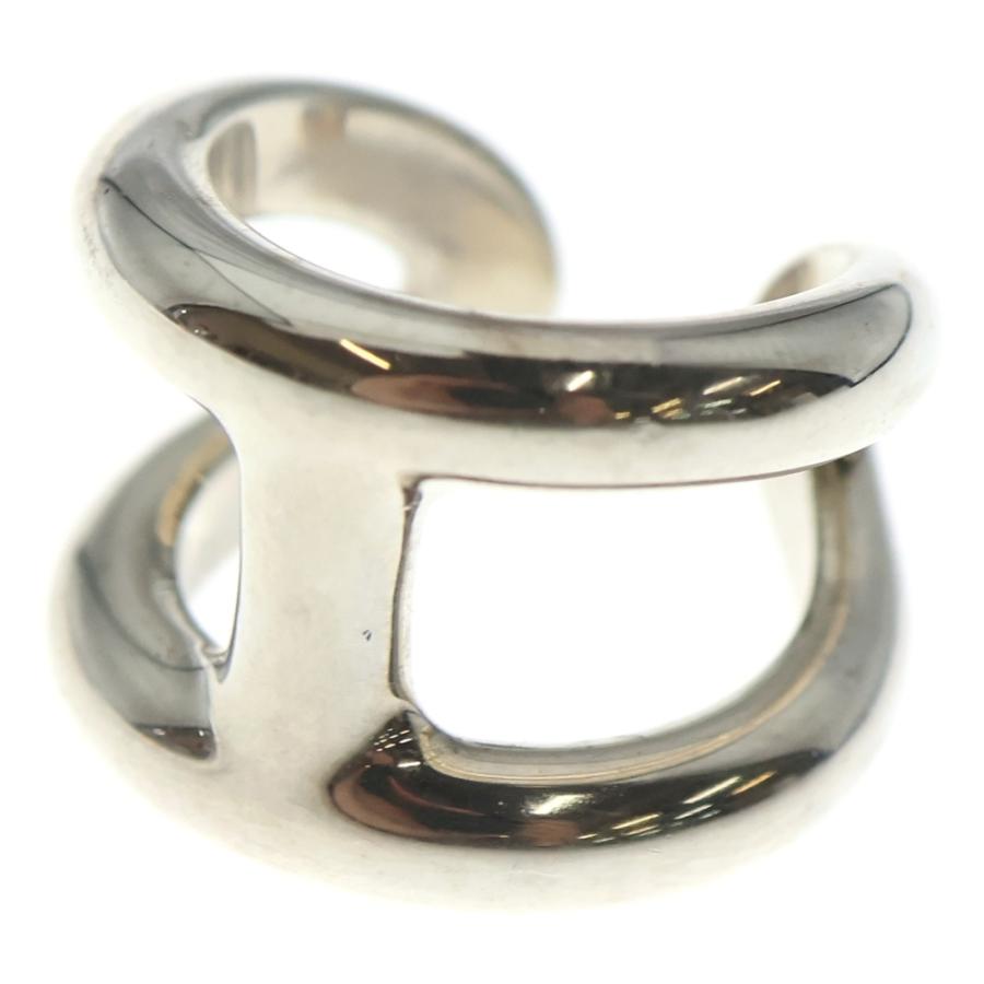 HERMES（エルメス） オズモズGM SV925 指輪 リング シルバー 51 14.6g