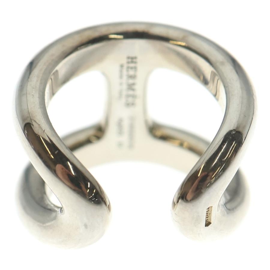 HERMES（エルメス） オズモズGM SV925 指輪 リング シルバー 51 14.6g 