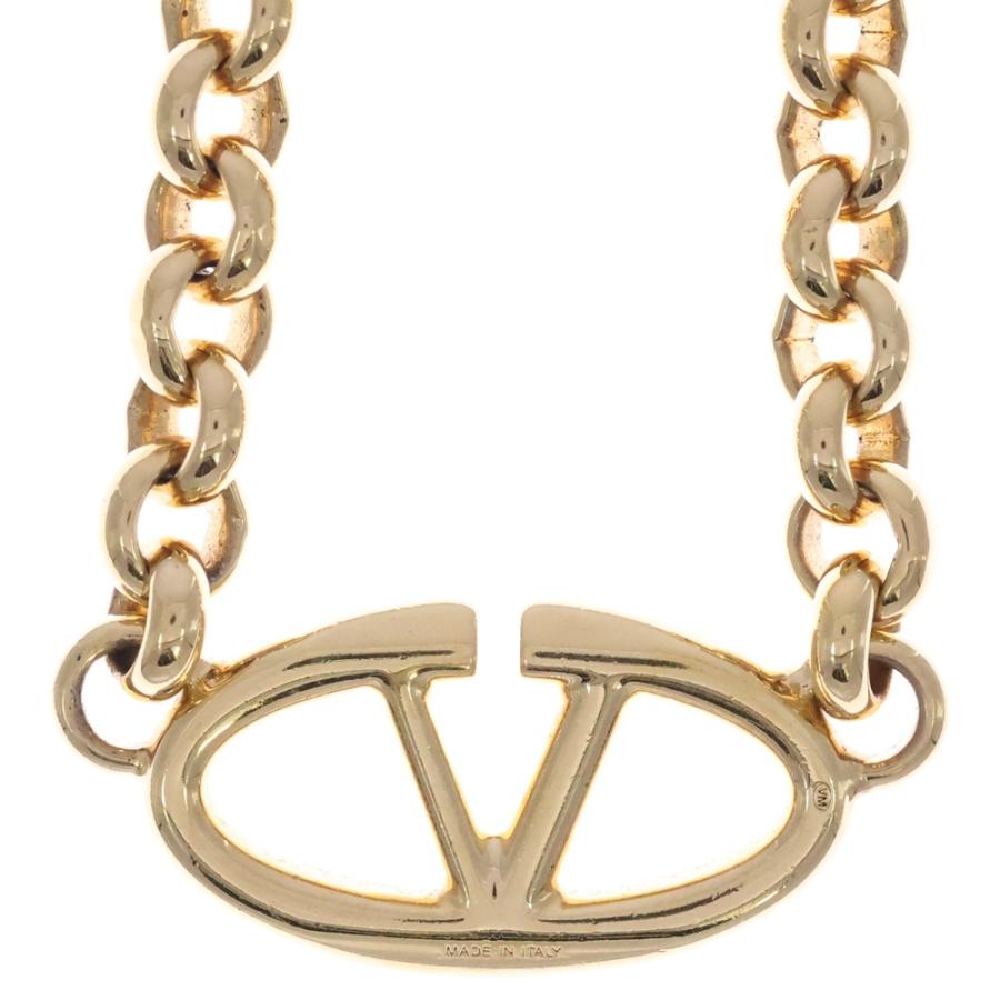 VALENTINO（ヴァレンティノ） Vロゴ チェーン ネックレス ゴールド GP