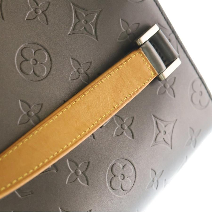 美品 ルイ ヴィトン モノグラム マット ストックトン トートバッグ ショルダーバッグ M55112 レザー レディース LOUIS VUITTON 【222-25163】 LOUIS VUITTON ルイヴィトン ストックトン モノグラムマット