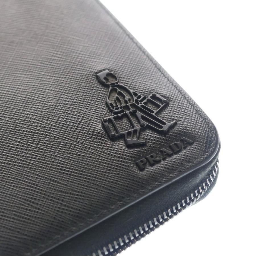 PRADA（プラダ） サフィアーノトラベル ラウンドファスナー長財布 