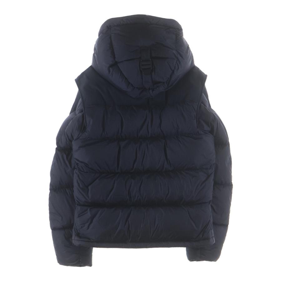 BURBERRY（バーバリー） ラバーロゴ フーデッド ジップアップ ダウン
